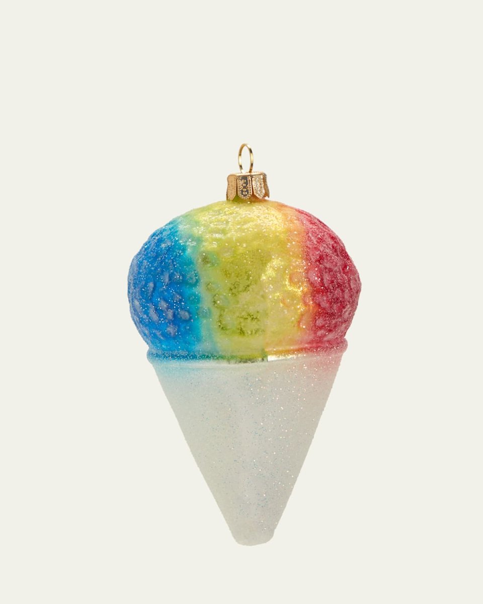 Snow Cone Christmas Ornament